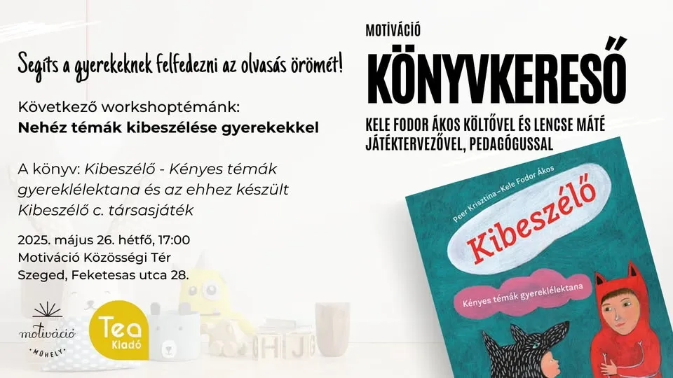 Motiváció Könyvkereső - Kibeszélő - Kele Fodor Ákossal és Lencse Mátéval