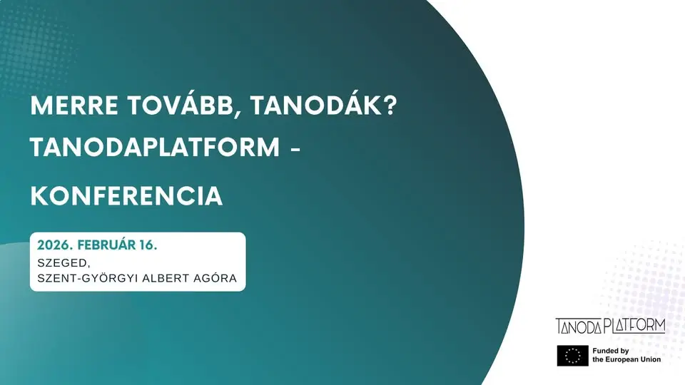 Merre tovább, tanodák? TanodaPlatform-konferencia